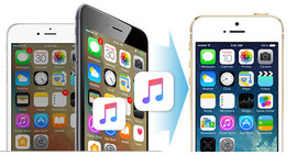 Transfiere música de iPhone a iPhone