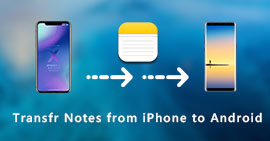 Transferir notas de iPhone a Android