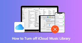 Desactivar la biblioteca musical de iCloud