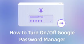 Turn On/Off Google Password Manager