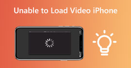 No se puede cargar el vídeo del iPhone