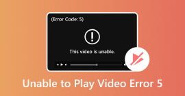 No se puede reproducir el error de video 5