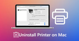 Desinstalar impresora en Mac