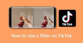 Usa un filtro en TikTok