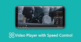 Control de velocidad del reproductor de video