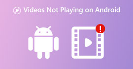 Videos que no se reproducen en Android