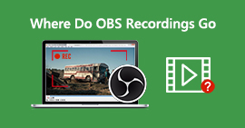 ¿A dónde van las grabaciones de OBS?