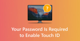 Se requiere su contraseña para habilitar Touch ID