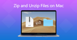 Comprimir y descomprimir archivos en Mac S