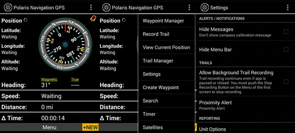 Navegación GPS Polaris