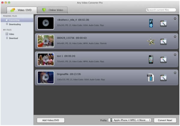 Any Video Converter para Mac