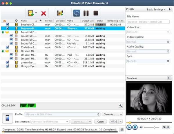 Xilisoft HD Video Converter para Mac