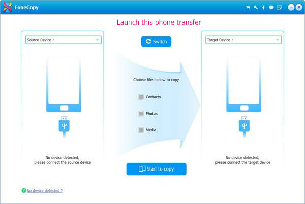 Conecte Android y iPhone a la computadora