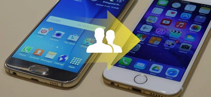 Transfiere contactos de Android a iPhone