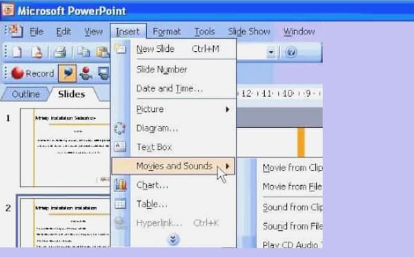 Agregar música a PowerPoint 2007