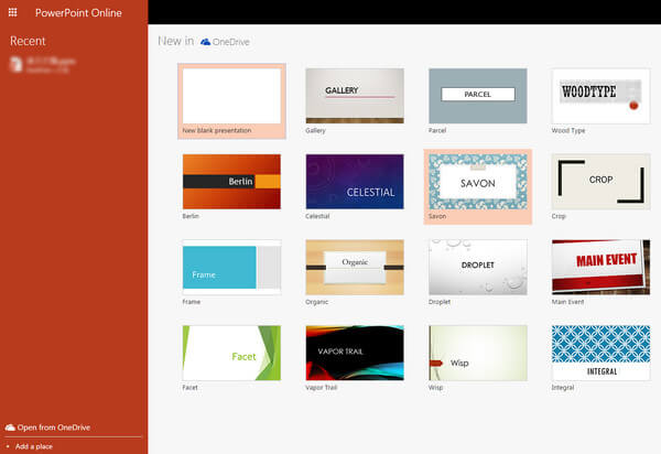 Visor de PowerPoint en línea