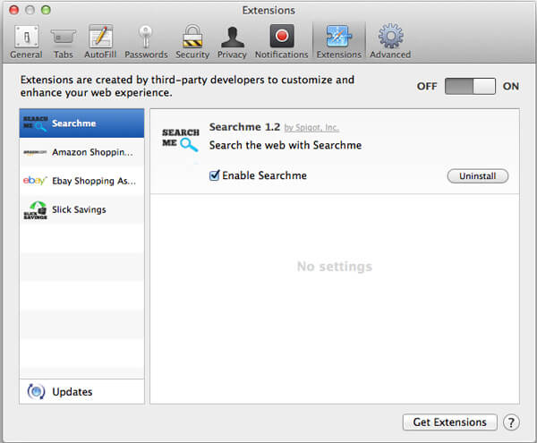 Eliminar malware de Safari en Mac