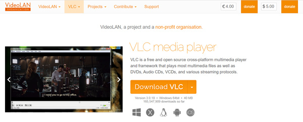 Descarga del reproductor multimedia VLC