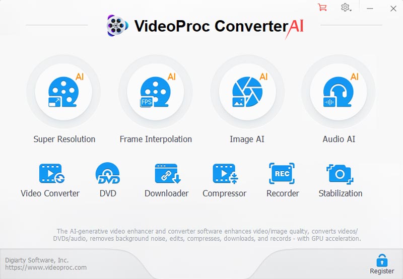 Videoproc Convertidor AI