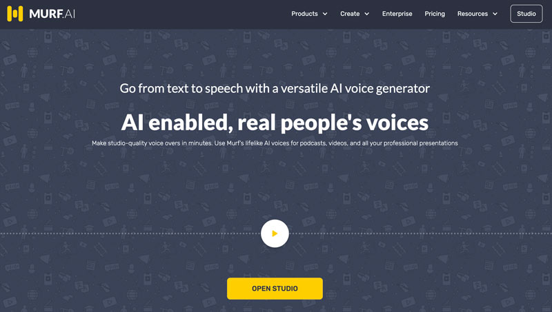 Murf.AI Generador de voz AI