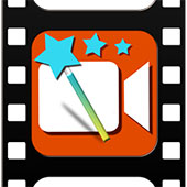 Editor de video Recortar Cortar Añadir icono de texto