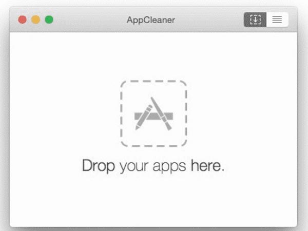 Captura de pantalla del limpiador de aplicaciones