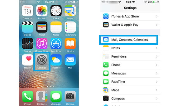 Crear una nueva cuenta de iCloud en la configuración de iPhone