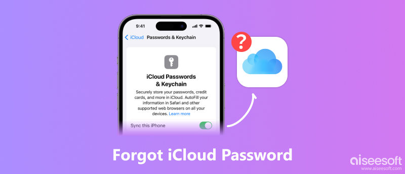 Olvidé la contraseña de iCloud