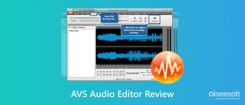 Revisión del editor de audio AVS