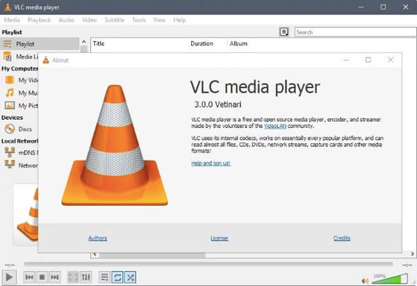 Reproductor de multimedia VLC