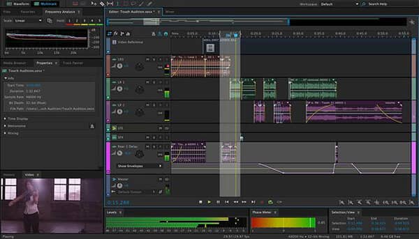 El mejor software de edición de audio: Adobe Audition