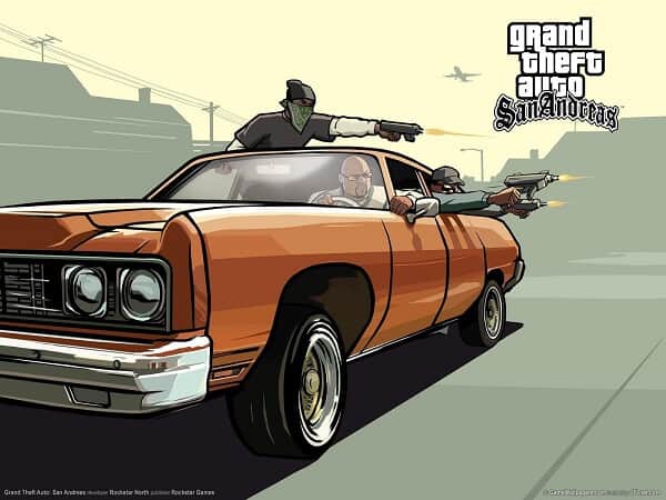 Portada de Grand Theft Auto San Andreas