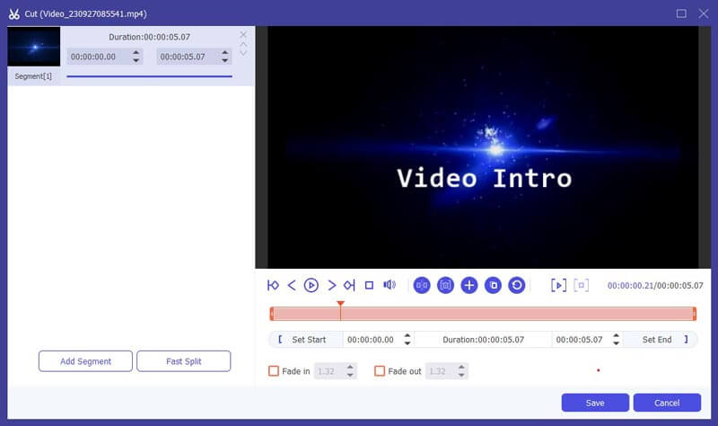 Cortar vídeo de introducción