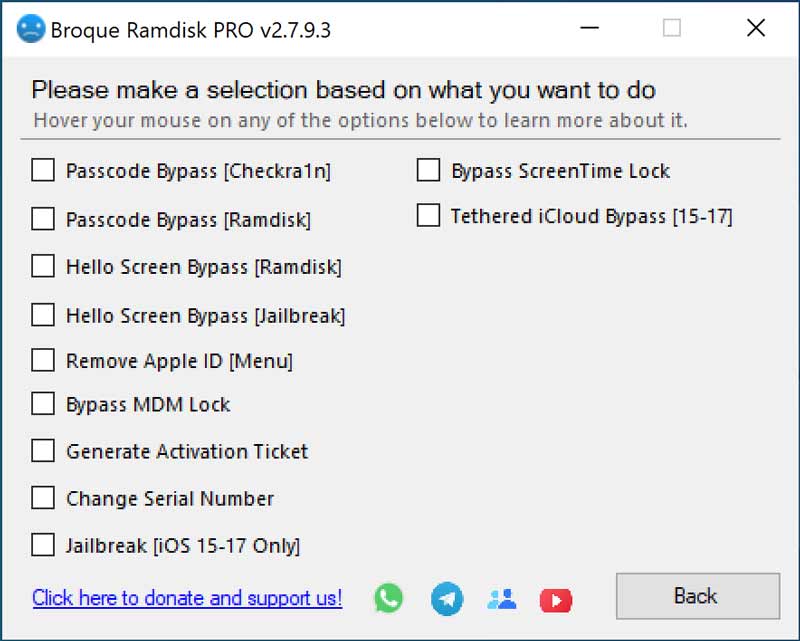 Broque Ramdisk Pro Icloud Bypass