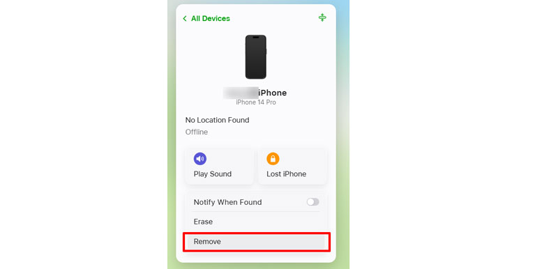 Eliminar el bloqueo de activación de iCloud con iCloud