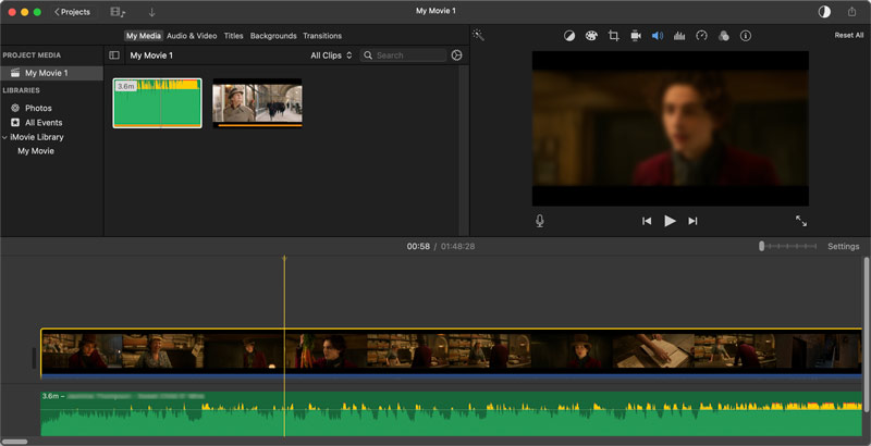 CapCut para Mac Alternativa a iMovie