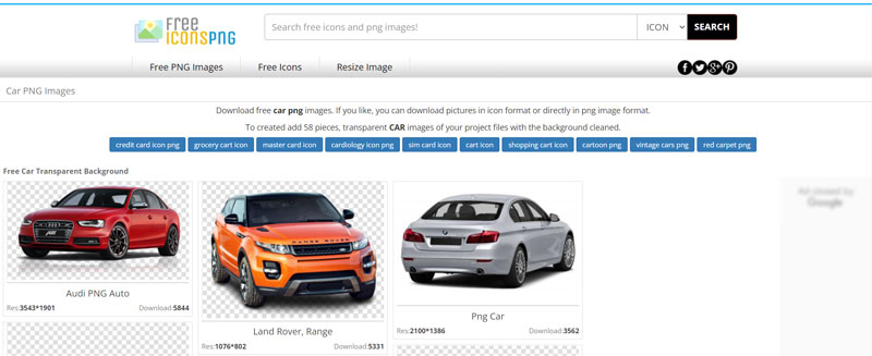 Descargar Coche PNG Transparente Desde Iconos Gratis PNG