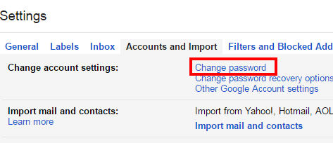 ¿Cómo cambio mi contraseña de Gmail?