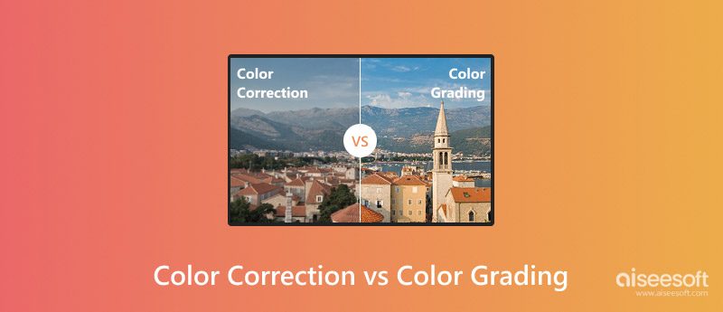 Corrección de color vs. Gradación de color (tema principal)