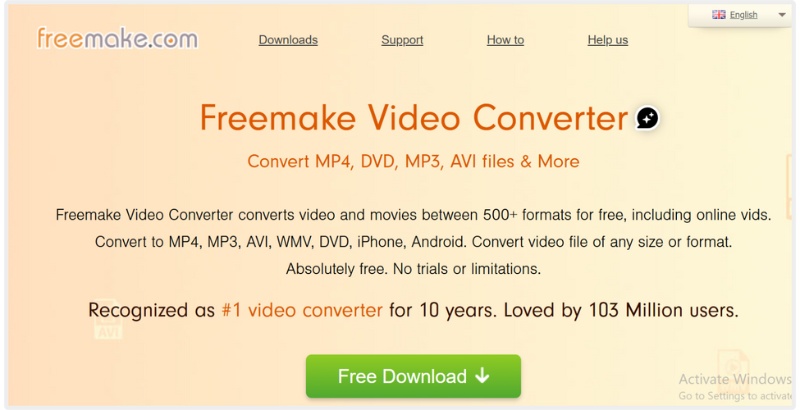Descarga Freemake Video Converter