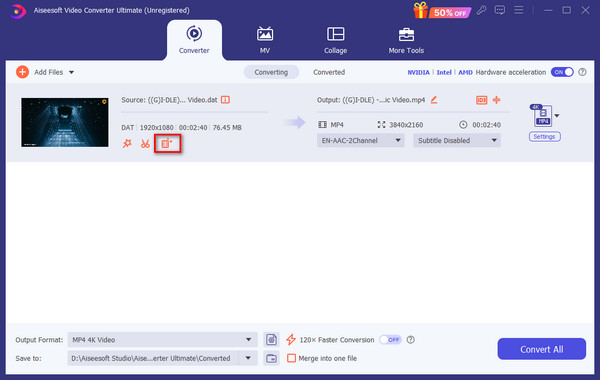Video Converter Ultimate Mejorar Dat