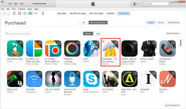 Eliminar aplicaciones con iTunes