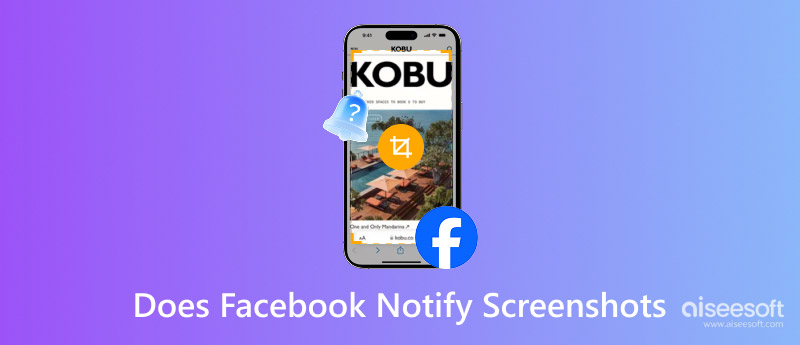 ¿Facebook notifica capturas de pantalla?