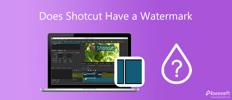 ¿Tiene Shotcut una marca de agua?