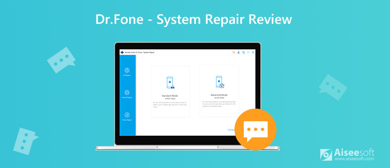 Revisión de reparación del sistema Dr.Fone