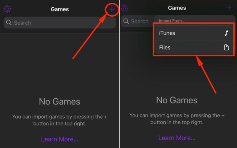 Utilice el emulador Delta.