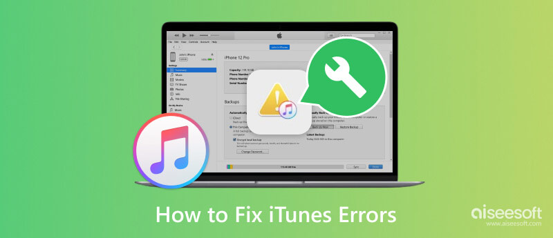 Solucionar errores de iTunes