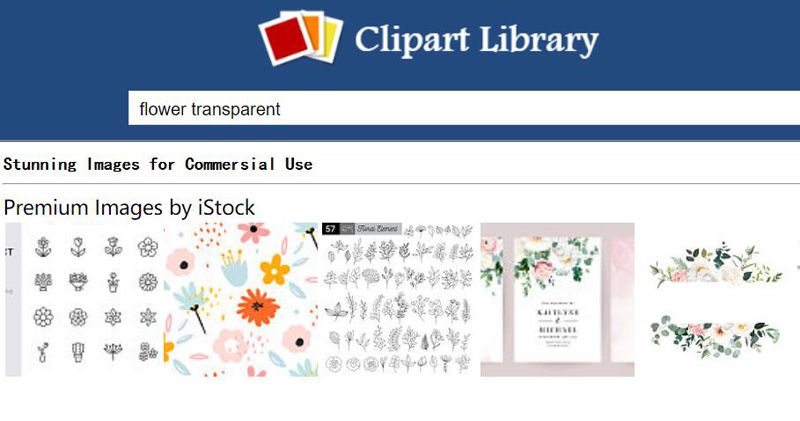 Clipart Biblioteca Flor Fondo Transparente