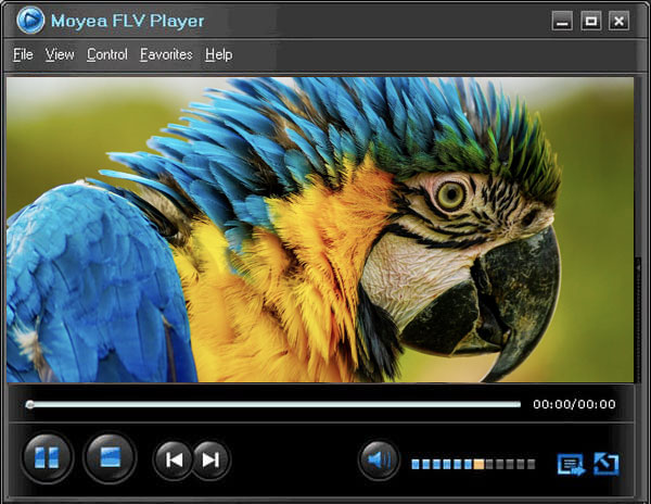 Reproductor FLV gratuito de Moyea