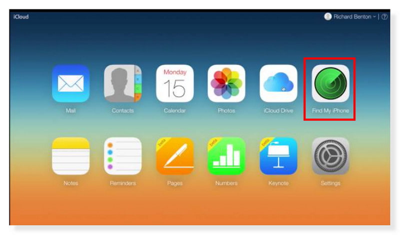 iCloud Buscar mi iPad Todos los dispositivos